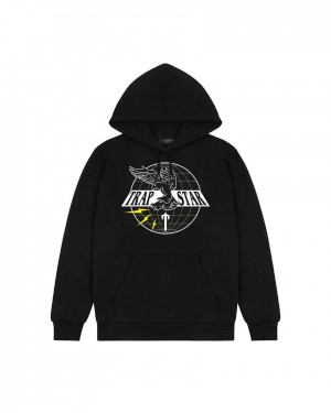 Trapstar Airforce Irongate T Hoodie Fekete | TS-65353