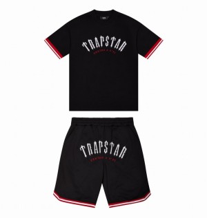Trapstar Arch Mesh Shorts Fekete | TS-64925