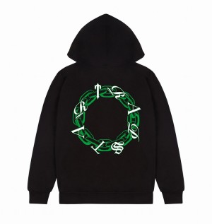 Trapstar Chain Script Fekete Zöld | TS-64852
