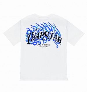 Trapstar Chrome Flame SS23 Fehér | TS-65034