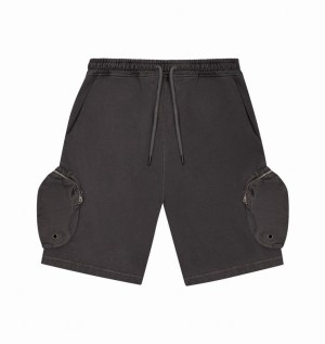 Trapstar Construct Hyperdrive Shorts Fekete | TS-64935