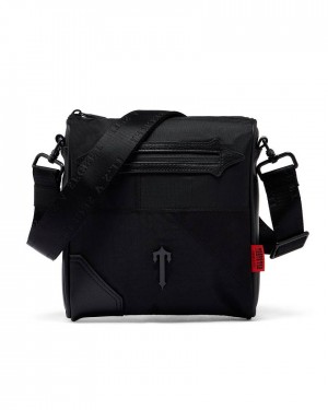 Trapstar Construct Messenger Bag Fekete | TS-65178