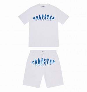 Trapstar De-Con Arch Short Fehér Kék | TS-64894