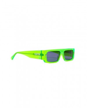 Trapstar Decoded Acetate Sunglasses Zöld | TS-65207