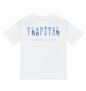 Trapstar Decoded Fehér Kék Camo | TS-64954