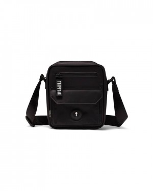 Trapstar Decoded Messenger Bag Fekete | TS-65179