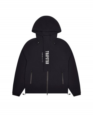 Trapstar Decoded Tech Windbreaker Fekete | TS-65396