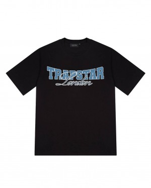 Trapstar Drop Out Tee Fekete | TS-65245