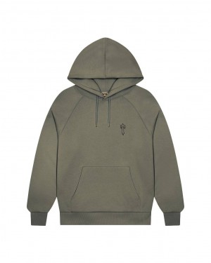 Trapstar Foundation Hoodie Khaki | TS-65413