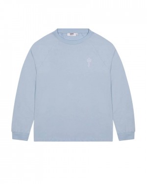 Trapstar Foundation LS Tee Világos Kék | TS-65230