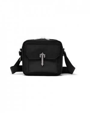 Trapstar Fracture 2.0 Irongate T Bag Fekete Fehér | TS-65181