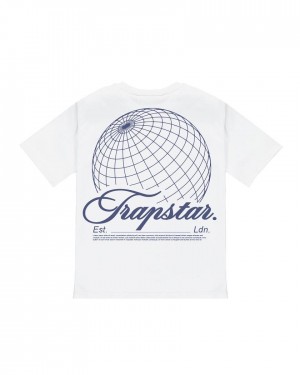 Trapstar Global Tee Fehér | TS-65255