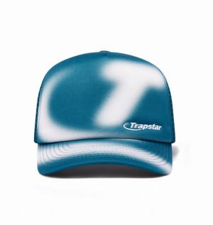Trapstar Hyperdrive Blur Trucker Türkiz Fehér | TS-64761