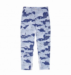 Trapstar Hyperdrive Cargos Kék Camo | TS-64861