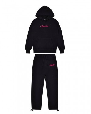 Trapstar Hyperdrive Embroidered Tracksuit Fekete | TS-65387