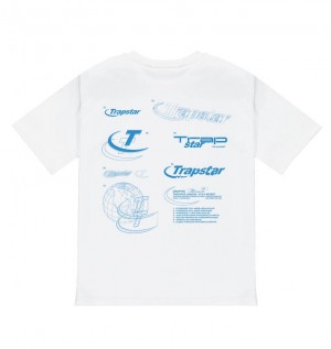 Trapstar Hyperdrive Odyssey Tee Fehér | TS-65258