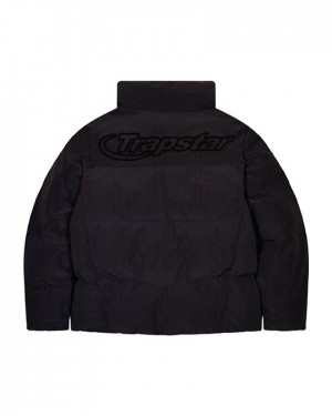 Trapstar Hyperdrive Ripstop Puffer Fekete | TS-65449