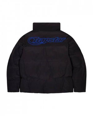 Trapstar Hyperdrive Ripstop Puffer Fekete Kék | TS-65448