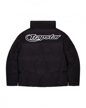 Trapstar Hyperdrive Ripstop Puffer Fekete | TS-65453