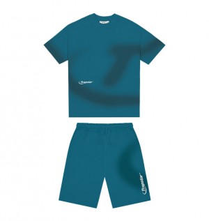 Trapstar Hyperdrive Spray Short Türkiz | TS-64920