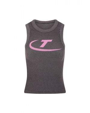 Trapstar Hyperdrive Two Tone Vest Fekete Rózsaszín | TS-65120