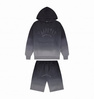 Trapstar Irongate Arch Chenille Fekete | TS-64889