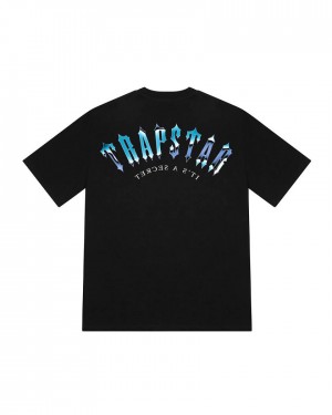Trapstar Irongate Arch It's A Secret Tee Fekete | TS-65243