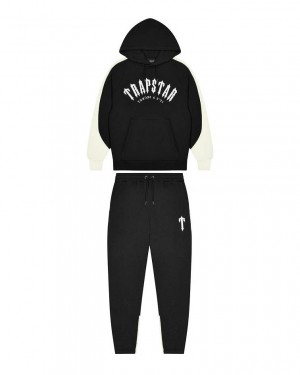 Trapstar Irongate Arch Panel Tracksuit Fekete | TS-65388