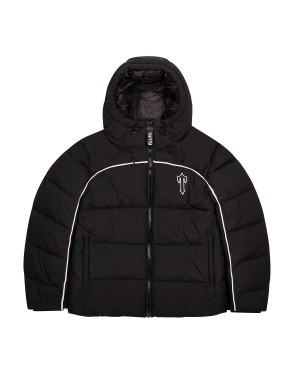 Trapstar Irongate Arch Puffer Fekete Fehér | TS-65435