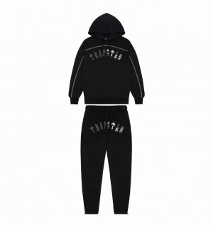 Trapstar Irongate Chenille Arch Fekete Szürke Camo | TS-64865