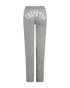 Trapstar Irongate Chenille Slim Fit Track Bottoms Szürke | TS-65134
