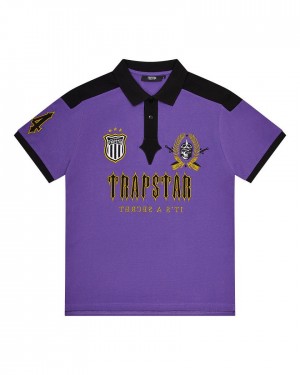 Trapstar Irongate Polo Lila | TS-65240