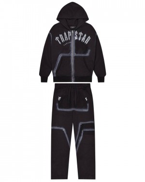 Trapstar Irongate Rivet 2.0 Tracksuit Fekete | TS-65384