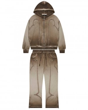 Trapstar Irongate Seam Tracksuit Bézs | TS-65376