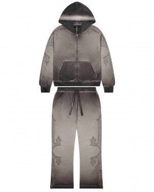 Trapstar Irongate Side Seam Tracksuit Fekete | TS-65372