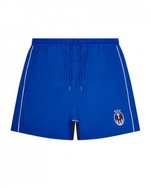Trapstar Irongate T Panel Shell Shorts Kék | TS-65304