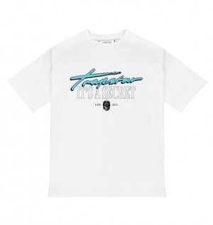 Trapstar It's A Secret 2023 Fehér Türkiz | TS-64973