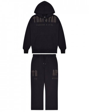 Trapstar PRE ORDER Deconstructed Decoded Tracksuit Fekete | TS-65380