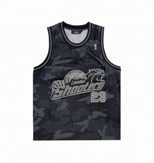 Trapstar *PRE ORDER* Shooters SS23 Fekete Camo | TS-65052
