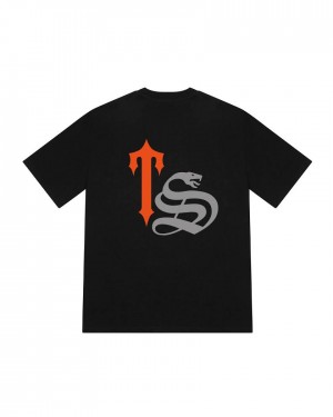 Trapstar Script 2.0 Tee Fekete | TS-65269
