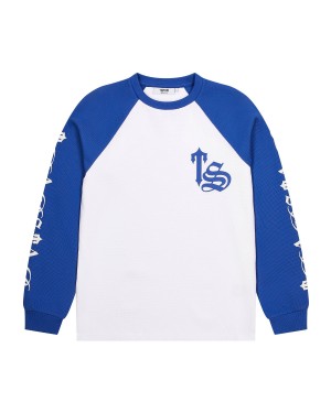 Trapstar Script Waffle LS Top Fehér | TS-65369