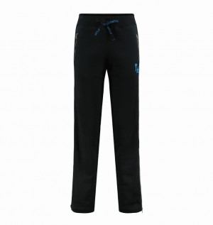 Trapstar Script Zip Leg Fekete Türkiz | TS-64779