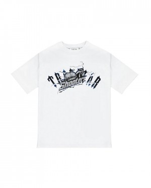 Trapstar Shooters Breakthrough Tee Fehér | TS-65224