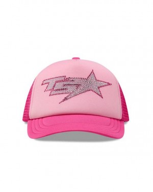 Trapstar TS Star Diamante Trucker Rózsaszín | TS-65082