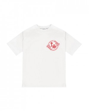 Trapstar TS Varsity Tee Fehér | TS-65280