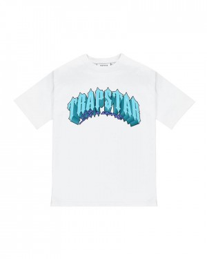Trapstar Trap City 2.0 Tee Fehér | TS-65261