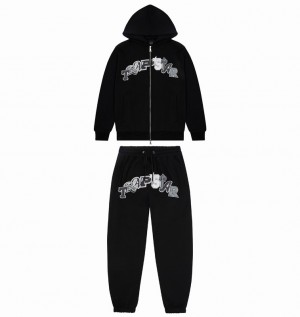 Trapstar Wildcard Chenille Fekete | TS-64875
