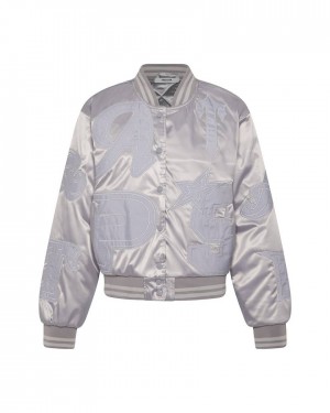 Trapstar Women’s Wildcard Stadium Jacket Titán | TS-65164