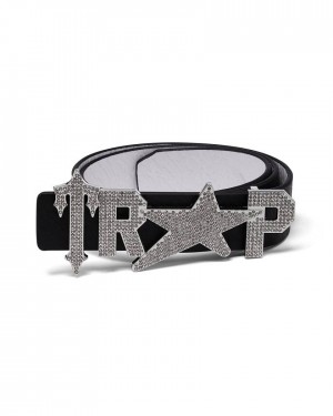 Trapstar Y2K Reversible Belt with Buckle Clear | TS-65169