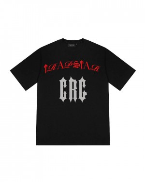 Trapstar x Central Cee Script Tee Fekete | TS-65278